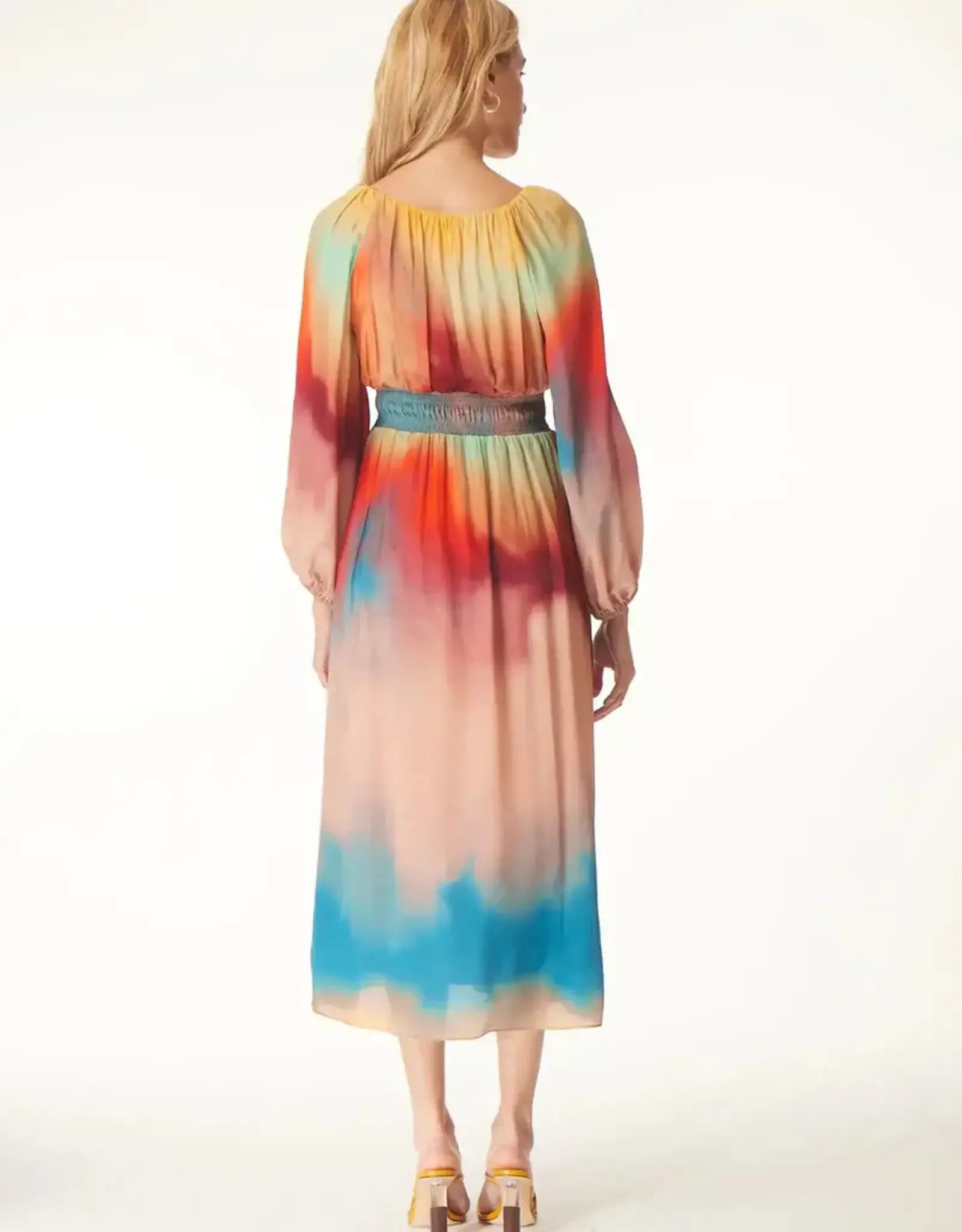 Gilner Farrar Lauren Dress in Blue Lagoon
